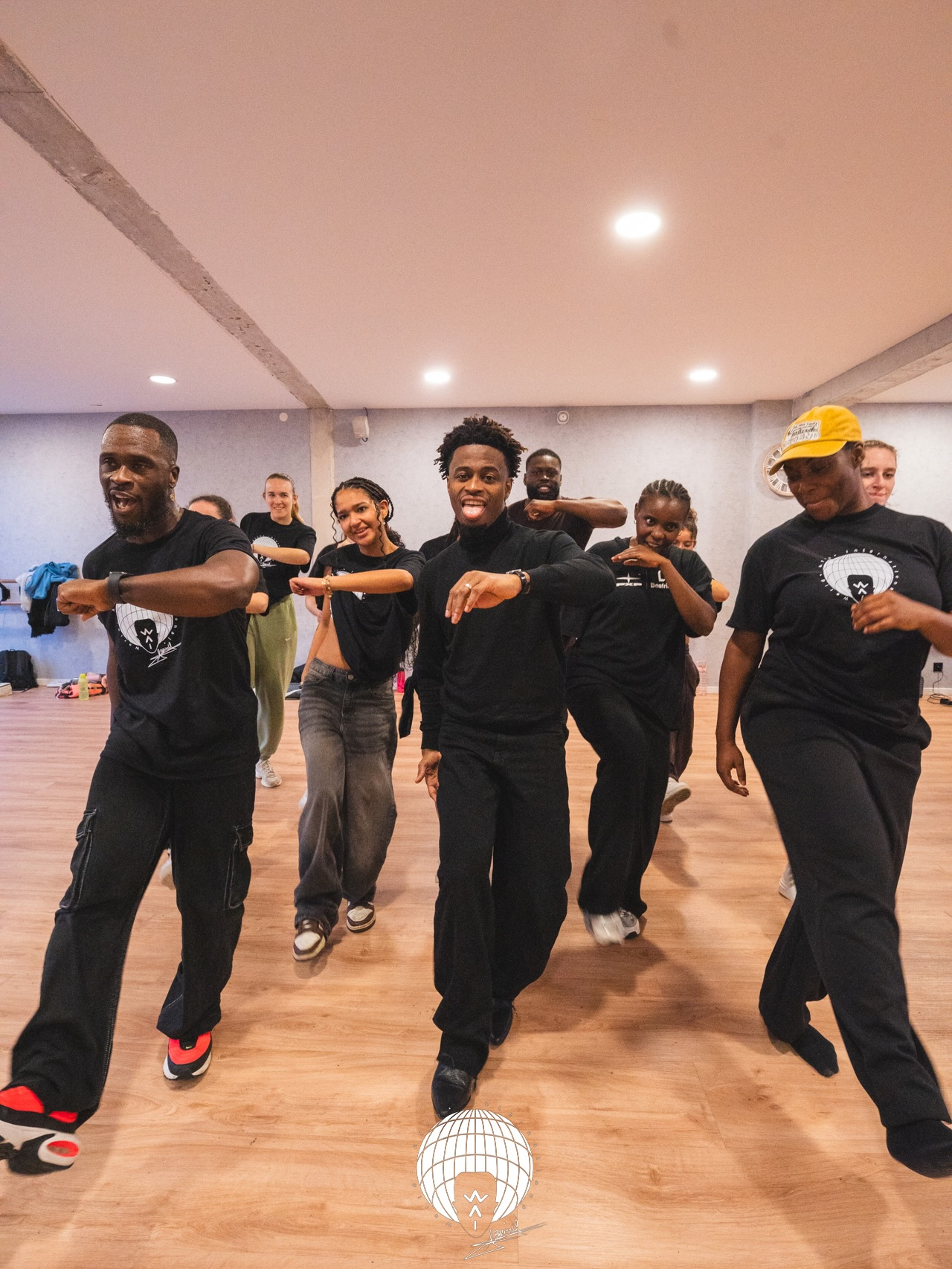 Groupe WAI en cours de danse afro